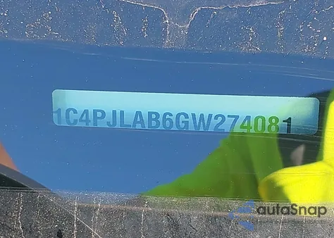 2016 Jeep Cherokee Sport из США, поврежденный, VIN 1C4PJLAB6GW274081